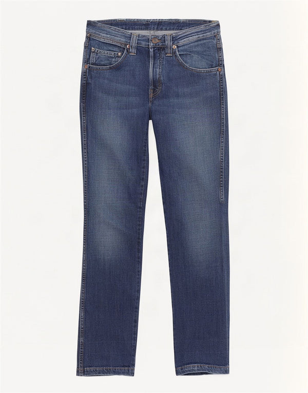 Jeans dritti Rockville da donna Wrangler W30 L34 cotone blu
