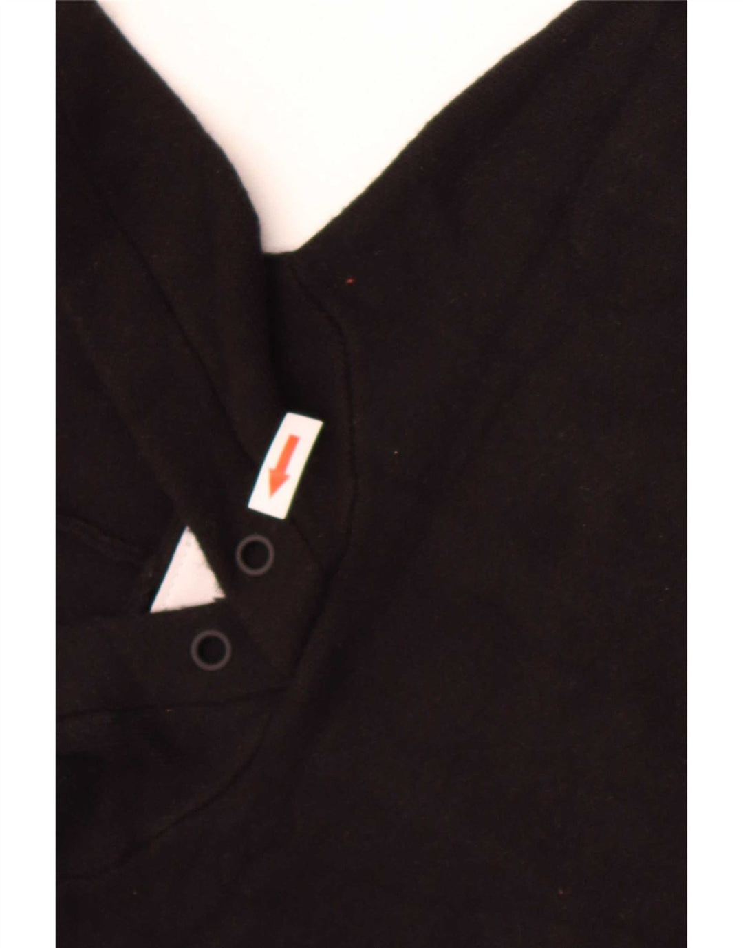 Maglione con cappuccio Zara da uomo in viscosa nera media