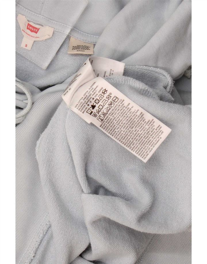 Maglione con cappuccio grafico da uomo Levi's piccolo in cotone blu