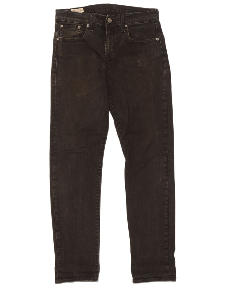 Levi's Uomo 502 Jeans dritti W30 L32 Cotone Nero