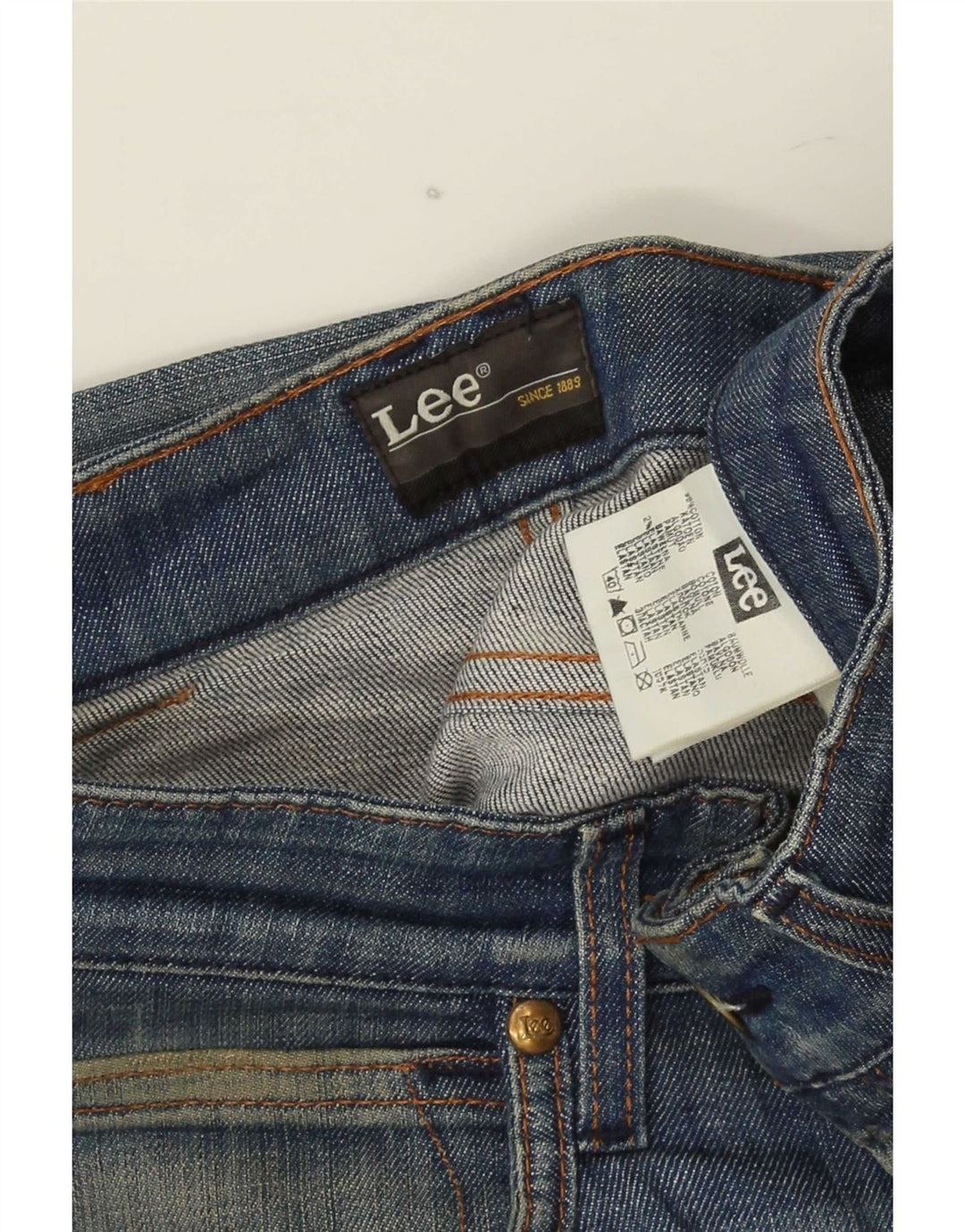 Jeans Lee Ramone Slim da uomo W32 L26 cotone blu
