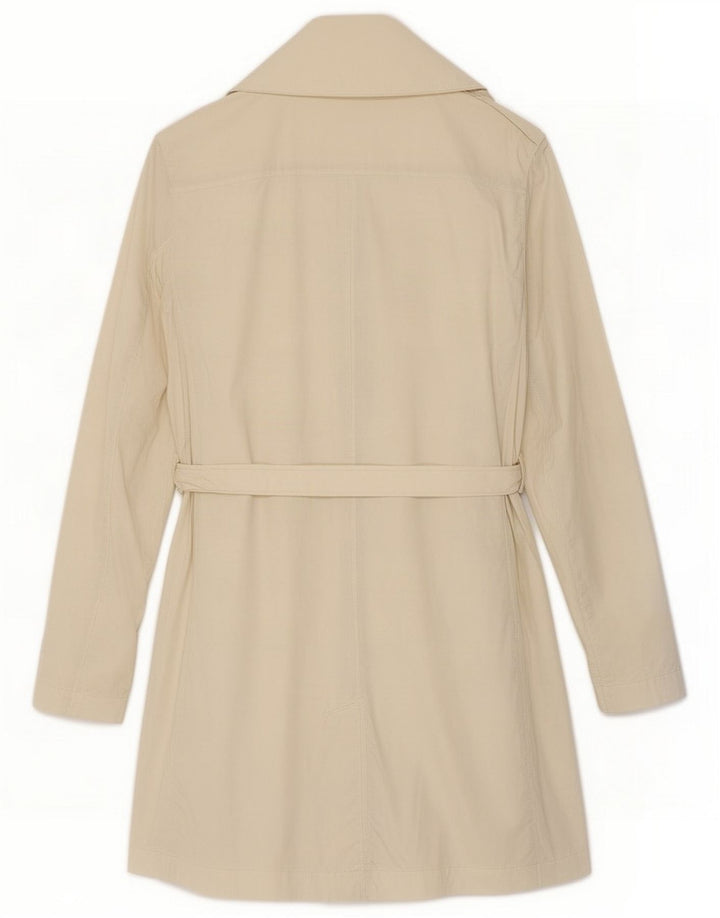 K-Way Trench da donna UK 12 Medio Bianco Poliammide