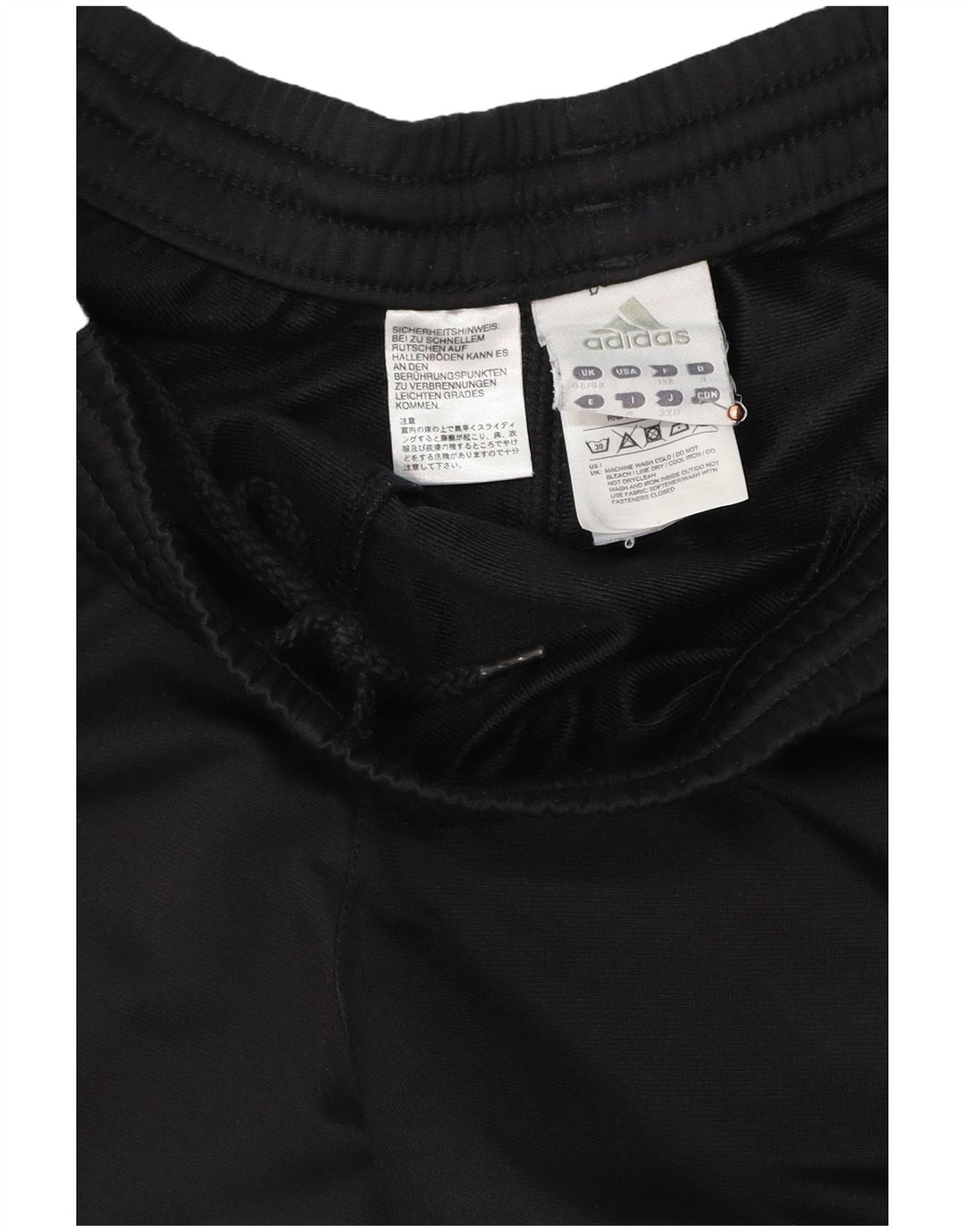 Pantaloni da tuta da uomo ADIDAS Joggers UK 46/48 XL Nero Colourblock