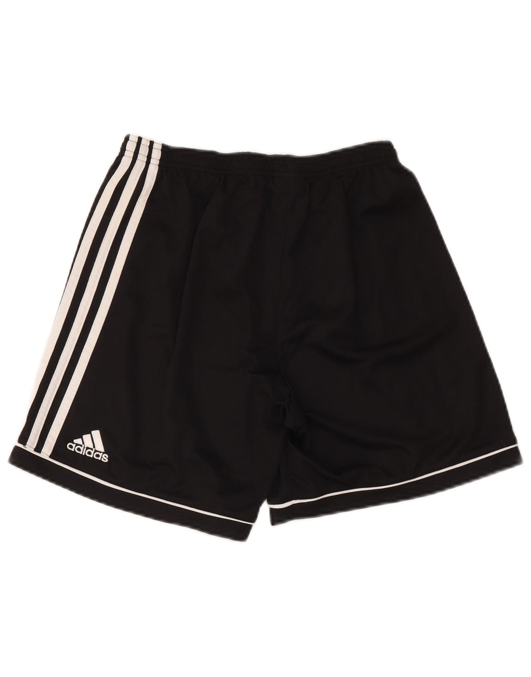 Pantaloncini sportivi da uomo Adidas medi neri in poliestere