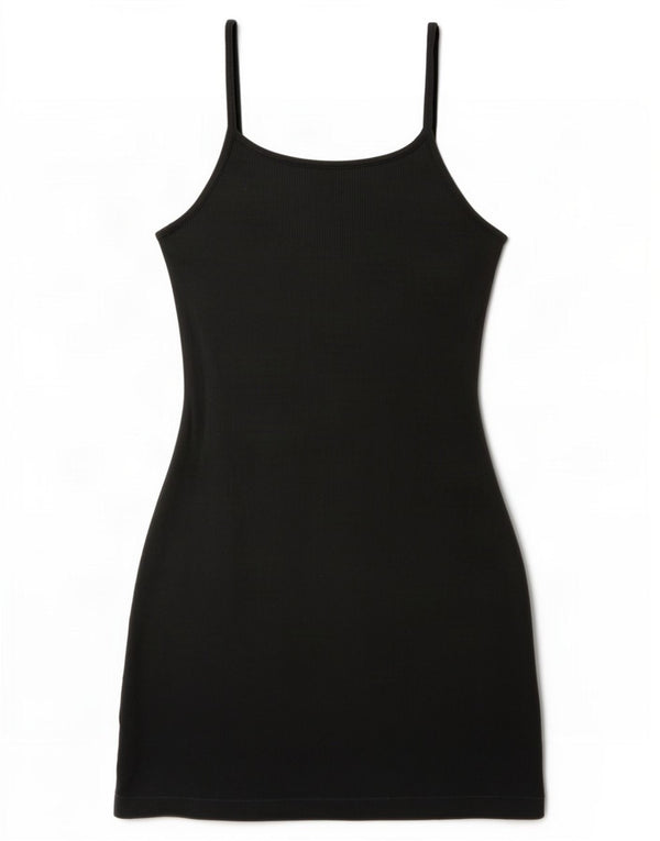 Abito slip da donna Nike UK 10 piccolo cotone blu navy
