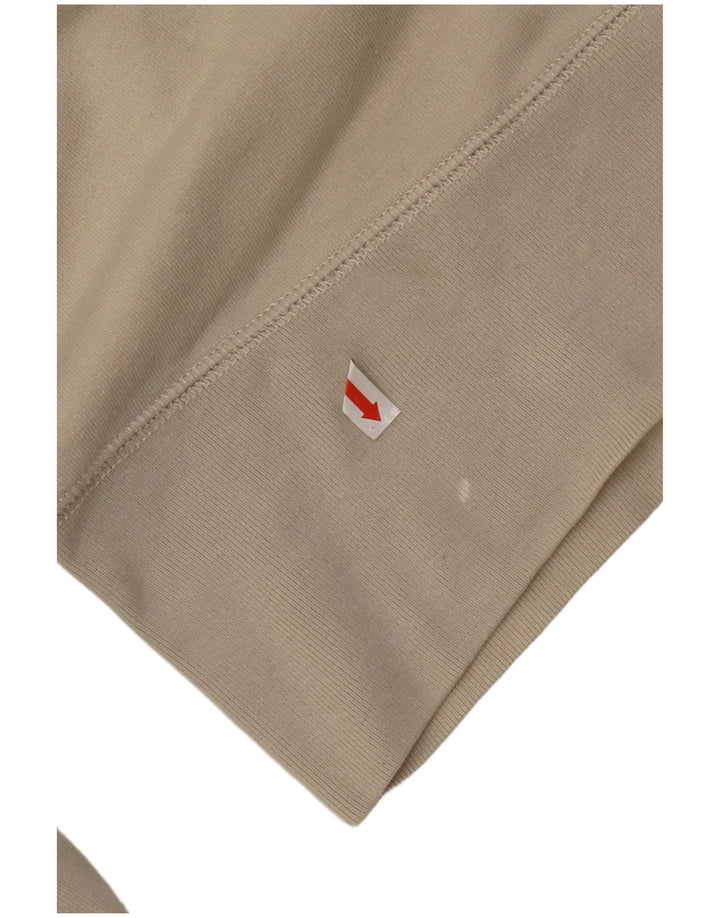 Levi's Felpa con grafica da donna Maglione UK 16 Large Grigio Cotone