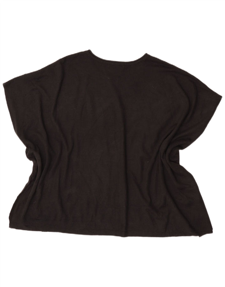 Top poncho da donna Marks & Spencer taglia unica nero