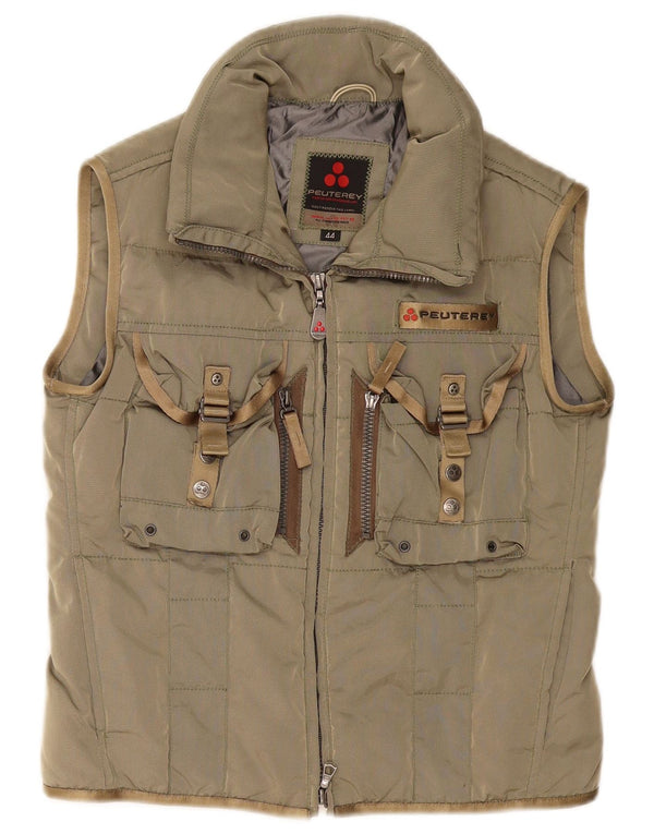 Gilet Imbottito Donna PEUTEREY IT 44 Verde Medio Poliammide