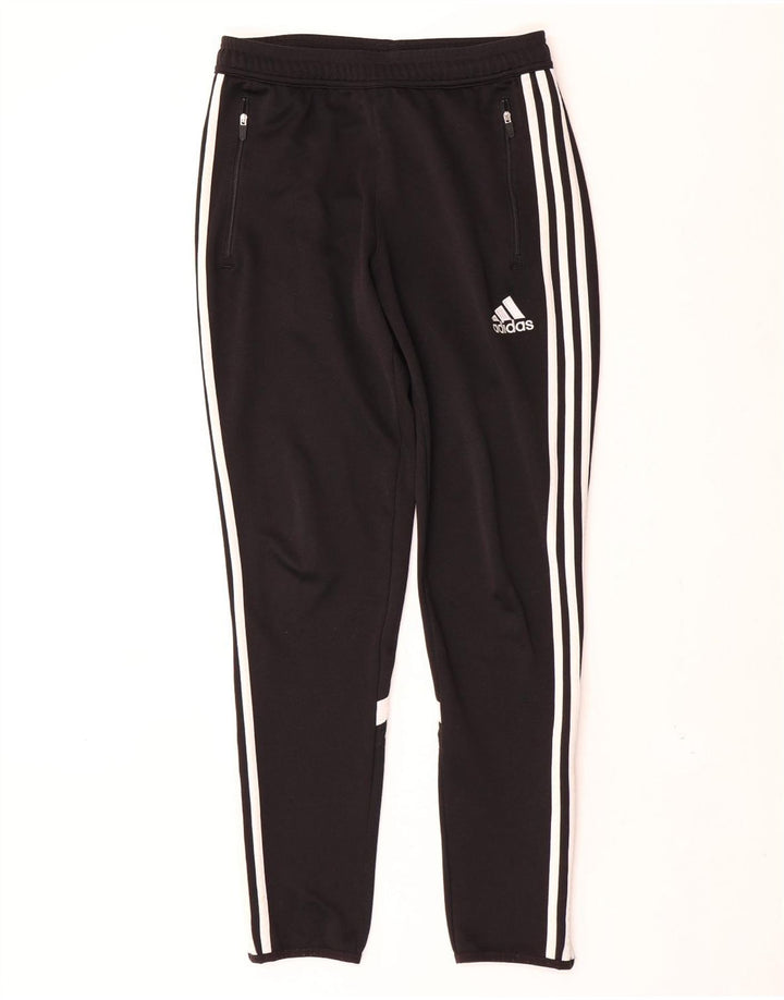Pantaloni da tuta Adidas Climacool da uomo piccoli in poliestere nero