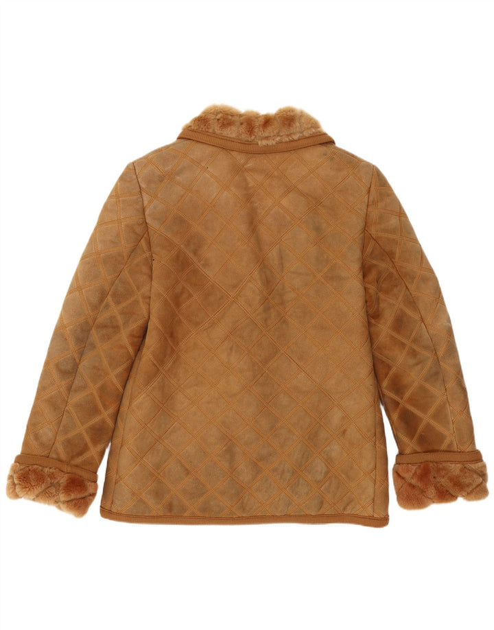 Giacca in shearling da donna Rupp & Taureck Couture UK 14 Marrone medio