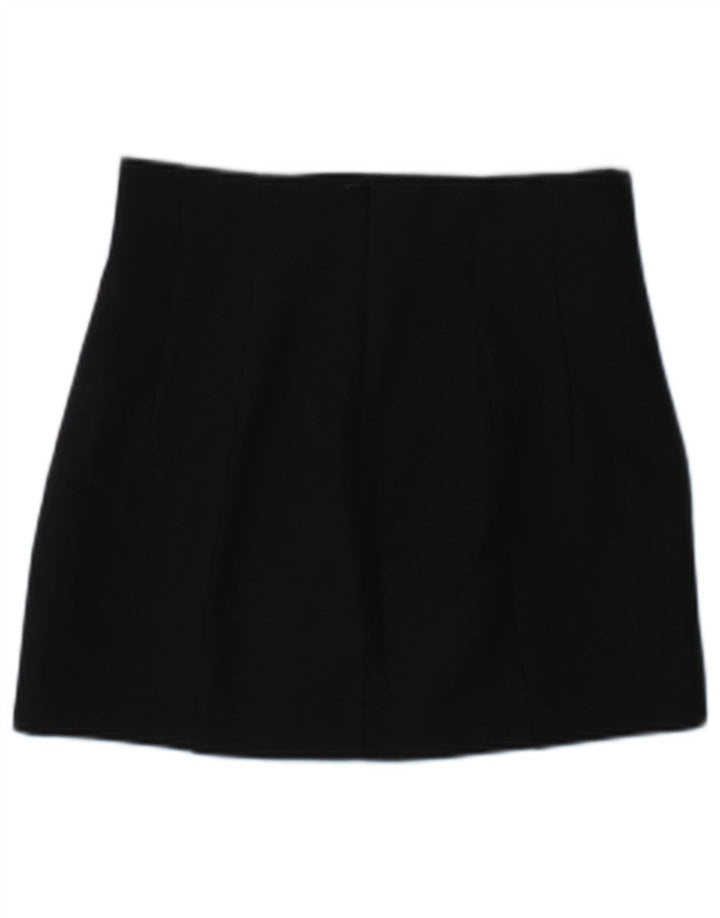 Gonna corta da donna Zara Taglia piccola W26 Nera