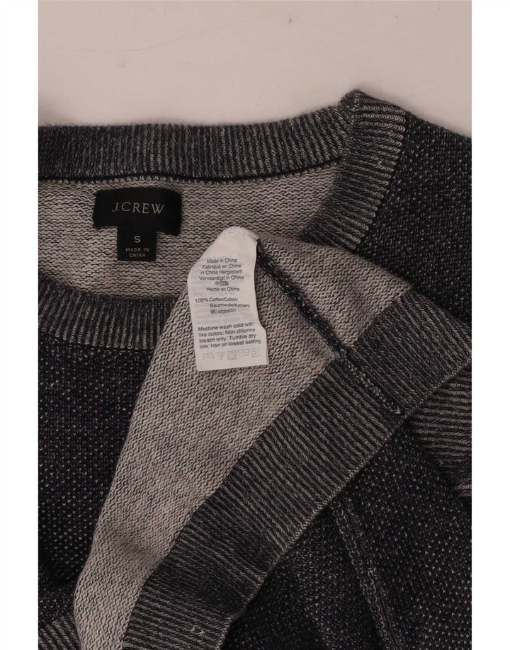 J. Crew Maglione da uomo con scollo a barca piccolo in cotone blu navy