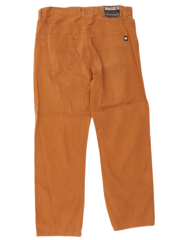 Pantaloni casual dritti da uomo Navigare IT 50 Large W34 L28 Cotone Beige