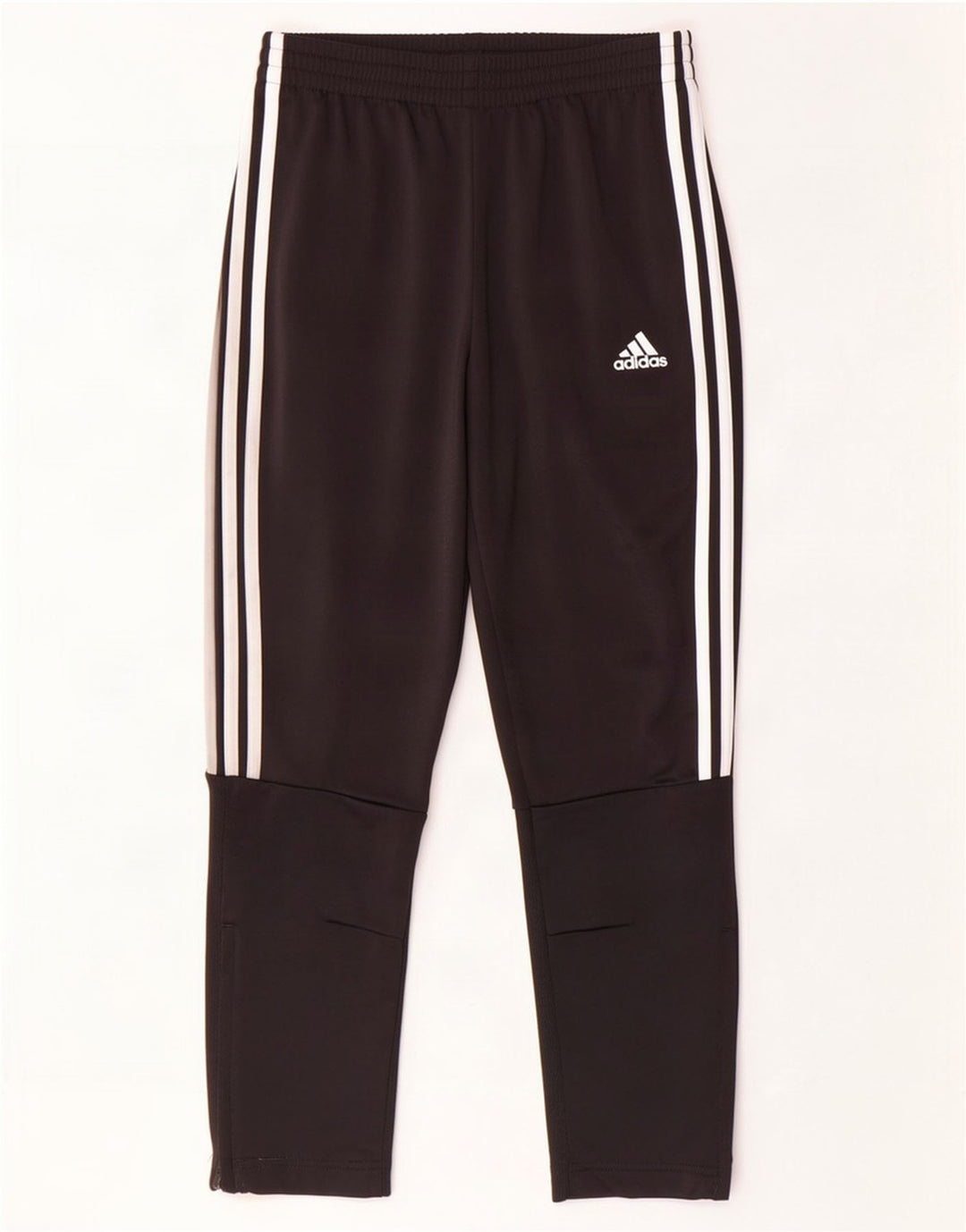 Pantaloni della tuta da ragazzo Adidas 11-12 anni in poliestere nero