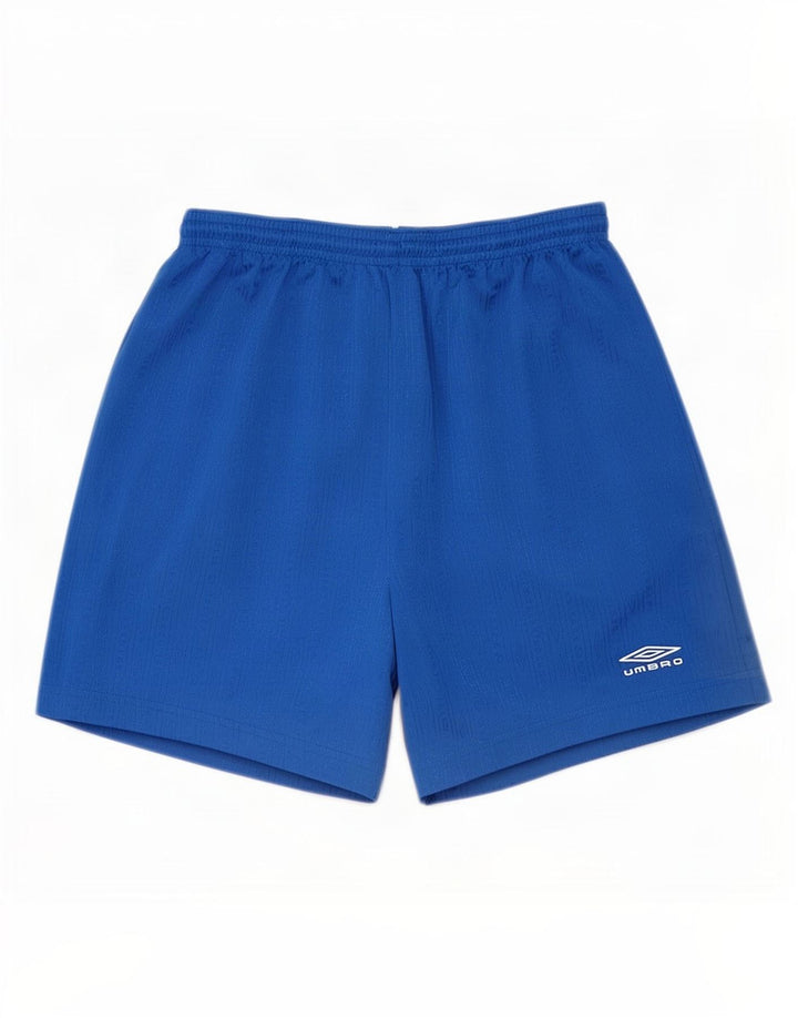 Pantaloncini sportivi da uomo Umbro medio in poliestere blu navy
