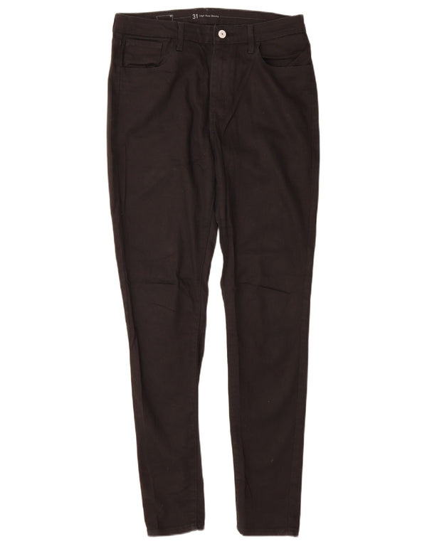 Jeans skinny a vita alta da donna Levi's W31 L32 cotone nero