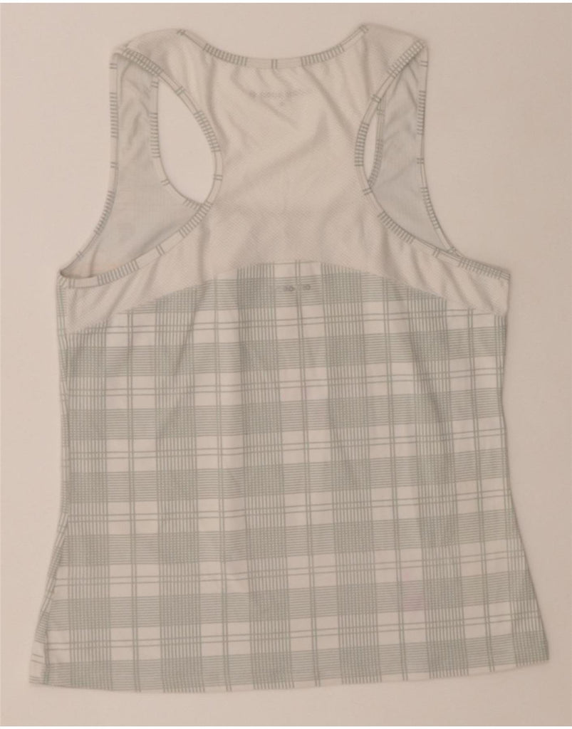 BJORN BORG Womens Vest Top UK 18 XL White Check Vintage Bjorn Borg and Second-Hand Bjorn Borg from Messina Hembry 
