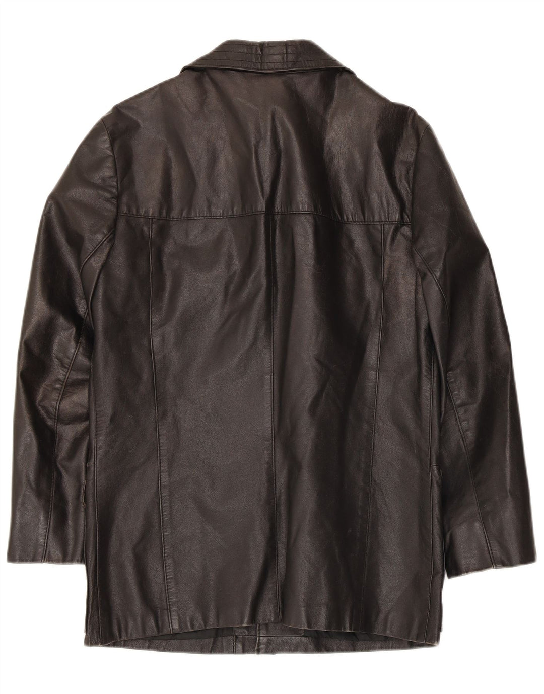 Giacca in pelle da uomo VINTAGE IT 48 media nera