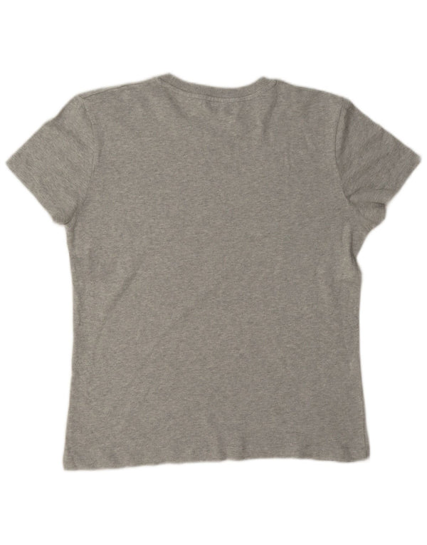 T-shirt Zara da uomo Top piccola grigia