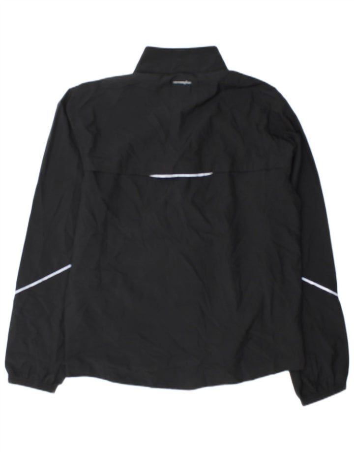 Giacca da tuta da uomo New Balance in poliestere color block medio nero