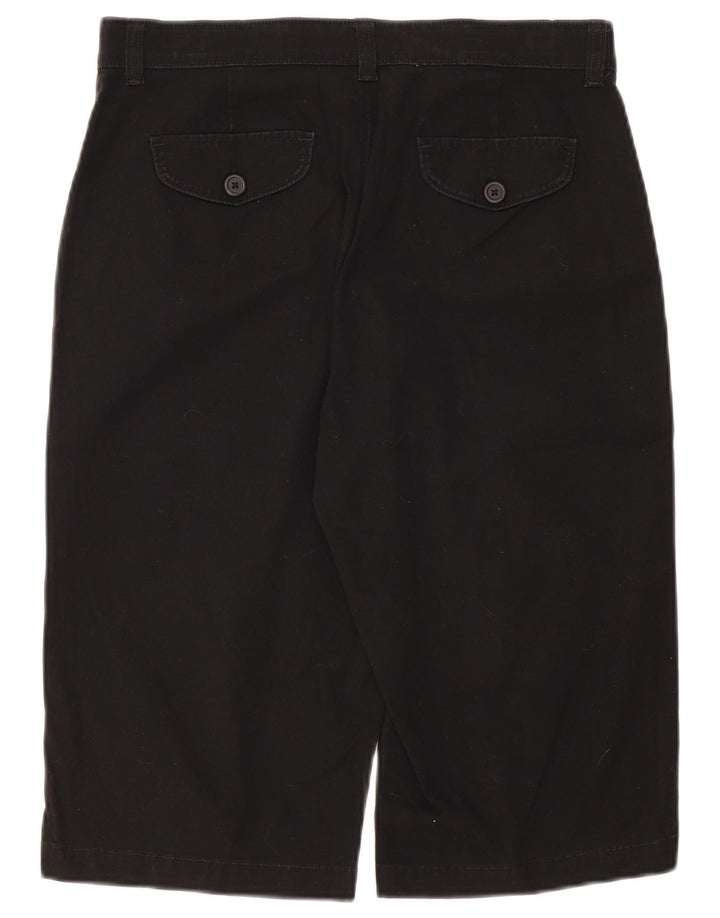 Pantaloncini cargo da donna Lee US 10 Large W32 cotone nero