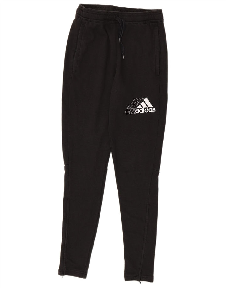 Pantaloni da tuta da uomo ADIDAS piccoli in cotone nero