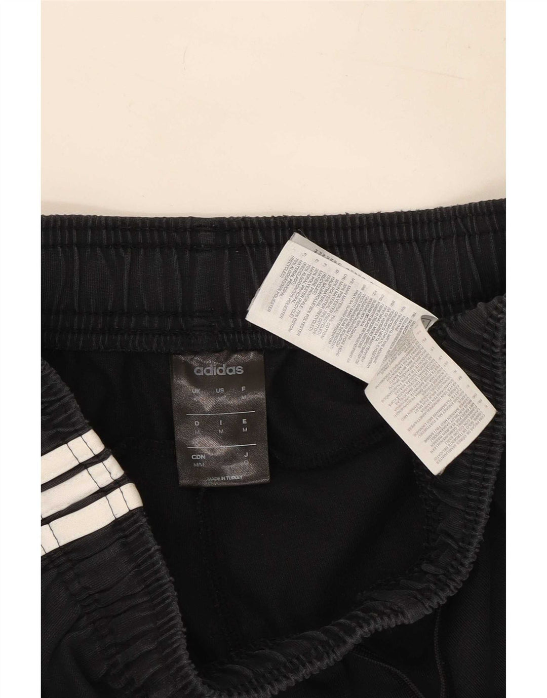 Pantaloncini sportivi Adidas da uomo medio cotone nero