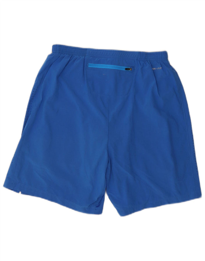 Pantaloncini sportivi Nike Dri Fit da uomo di colore blu medio