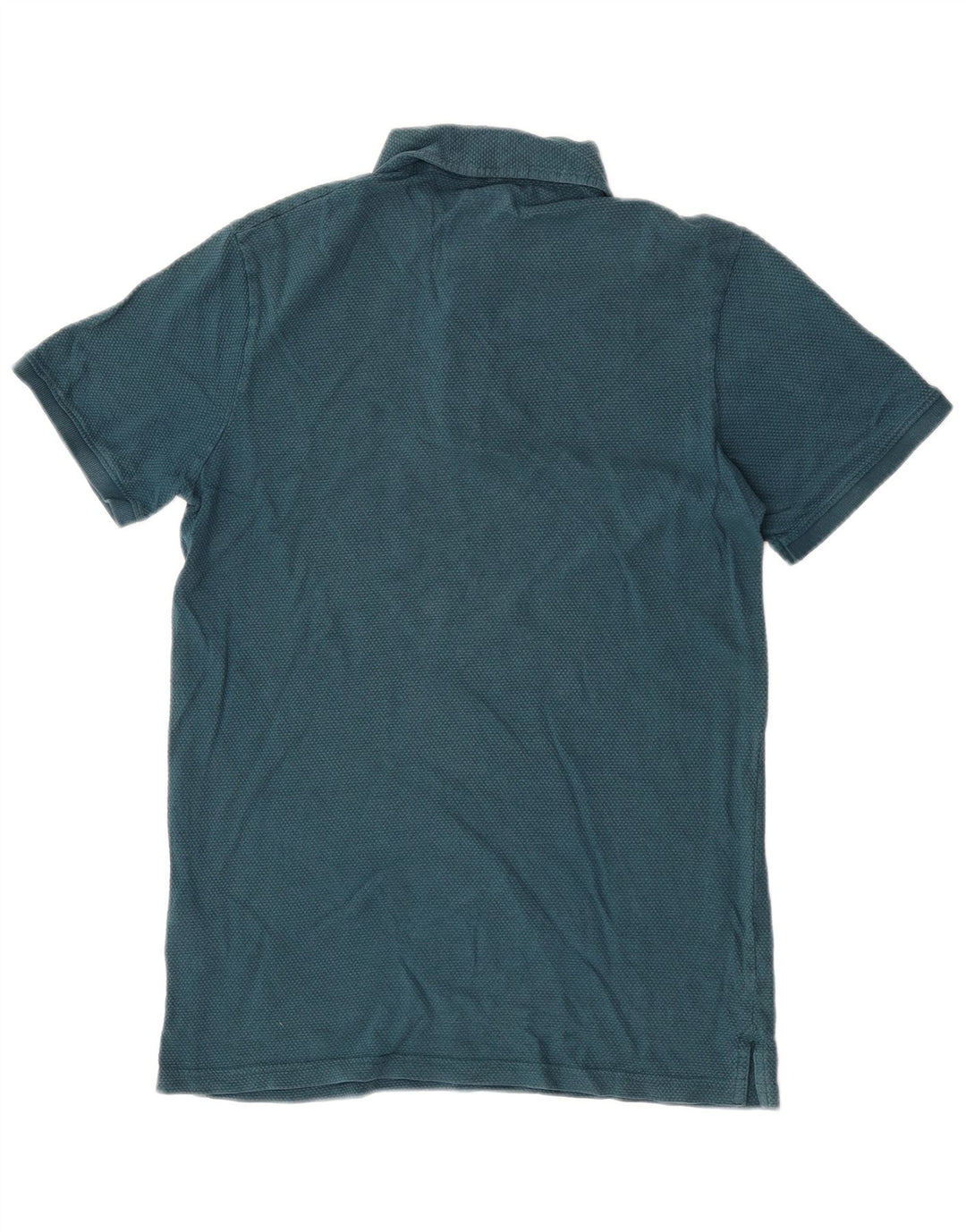 Polo da uomo Mountain Warehouse piccola in cotone verde