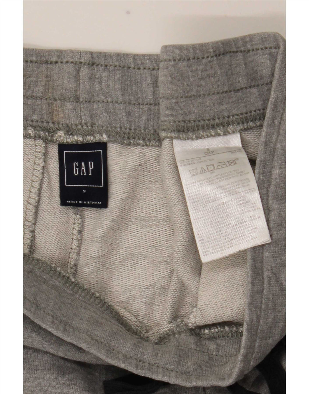 Gap Pantaloni da tuta da uomo con grafica Joggers Small Cotone grigio