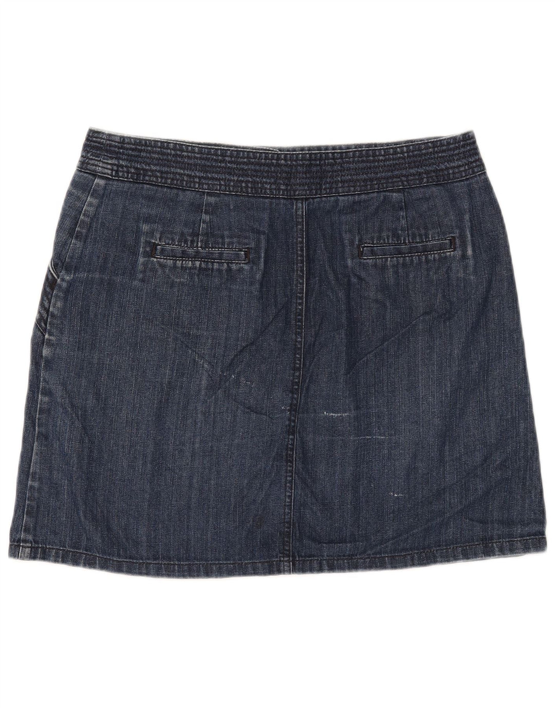 BODEN Gonna in denim da donna UK 14 Grande W32 Cotone blu navy