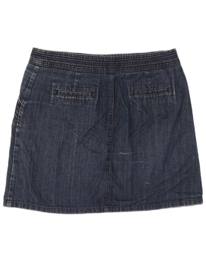 BODEN Gonna in denim da donna UK 14 Grande W32 Cotone blu navy