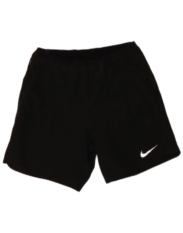 Pantaloncini sportivi Nike Dri Fit Graphic Slim Fit da uomo, grandi, in poliestere nero