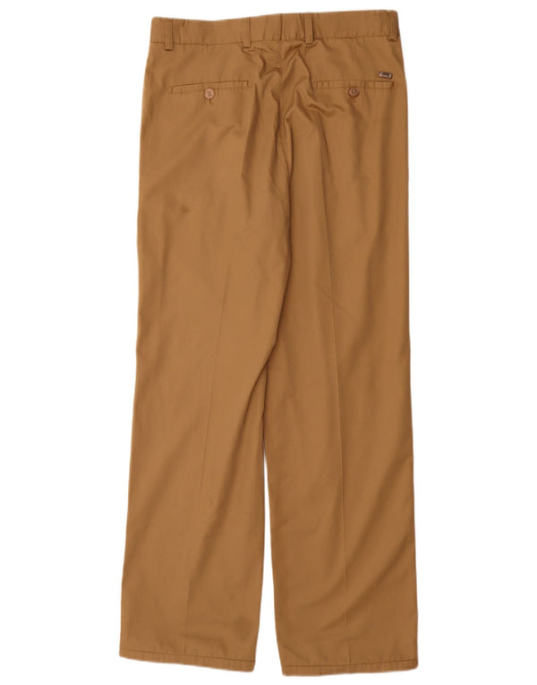 Vintage Mens Pegged Chino Trousers W32 L30 Beige