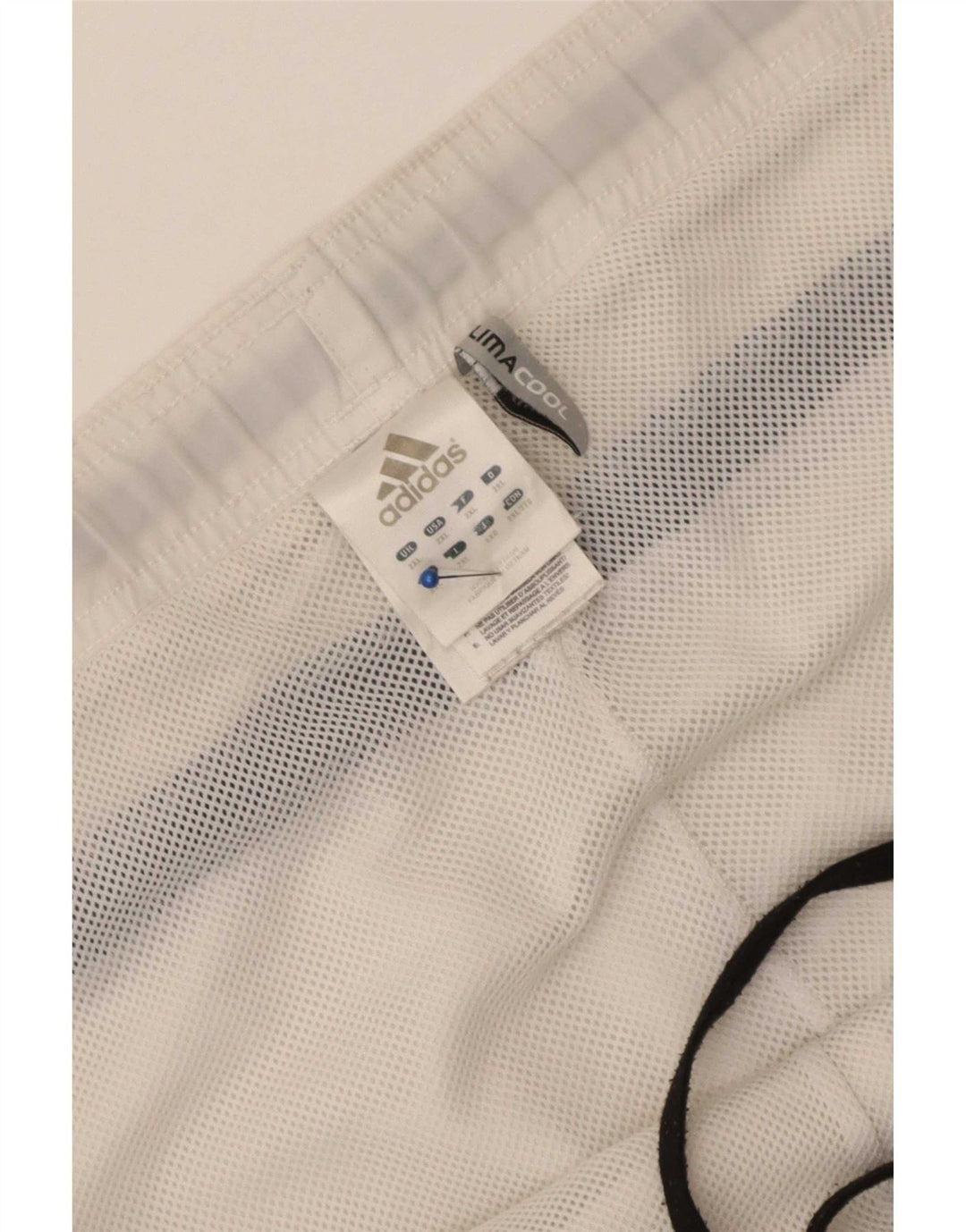 Pantaloncini sportivi Adidas Climacool da uomo 2XL poliestere bianco