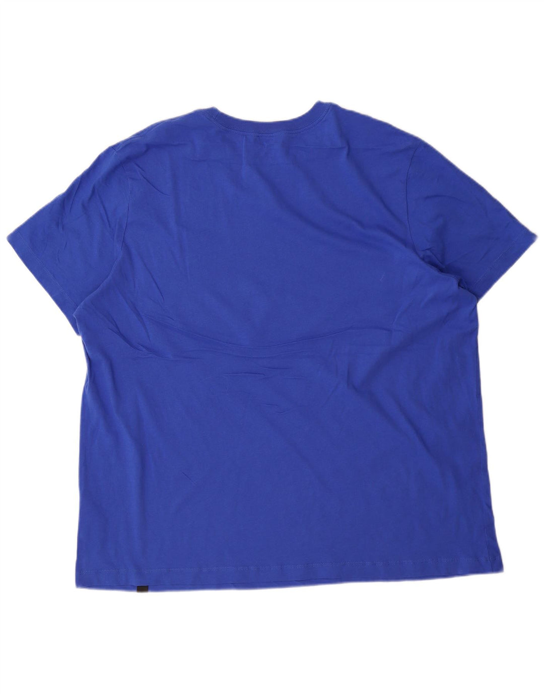 T-shirt grafica da uomo Nike Top 2XL in cotone blu