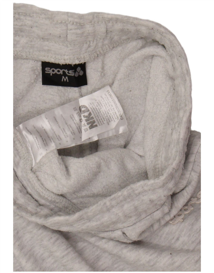 VINTAGE Mens Tracksuit Trousers Joggers Medium  Grey Cotton
