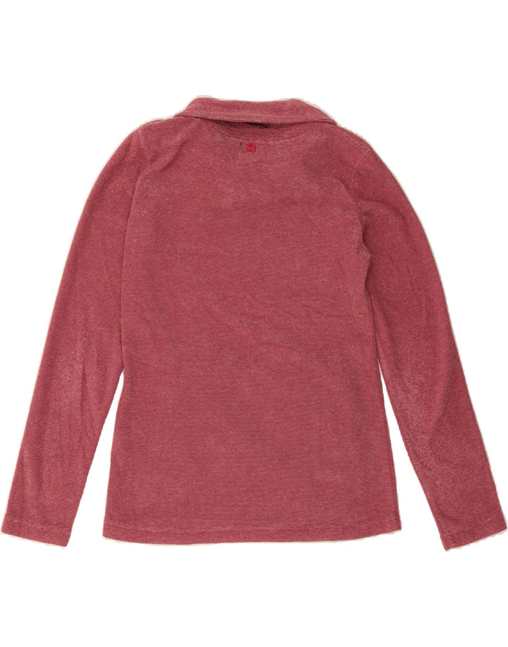 MOUNTAIN WAREHOUSE Womens Roll Neck Sweatshirt Jumper UK 8 Small Burgundy Vintage Mountain Warehouse and Second-Hand Mountain Warehouse from Messina Hembry 