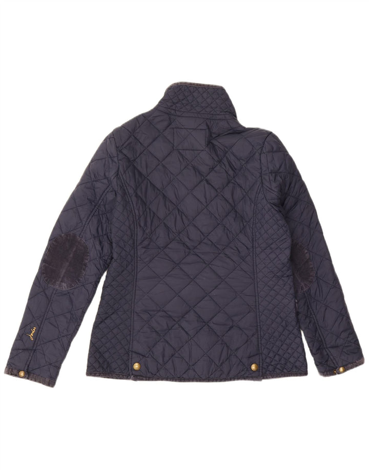 Giacca trapuntata da donna Joules UK 12 poliestere medio blu navy