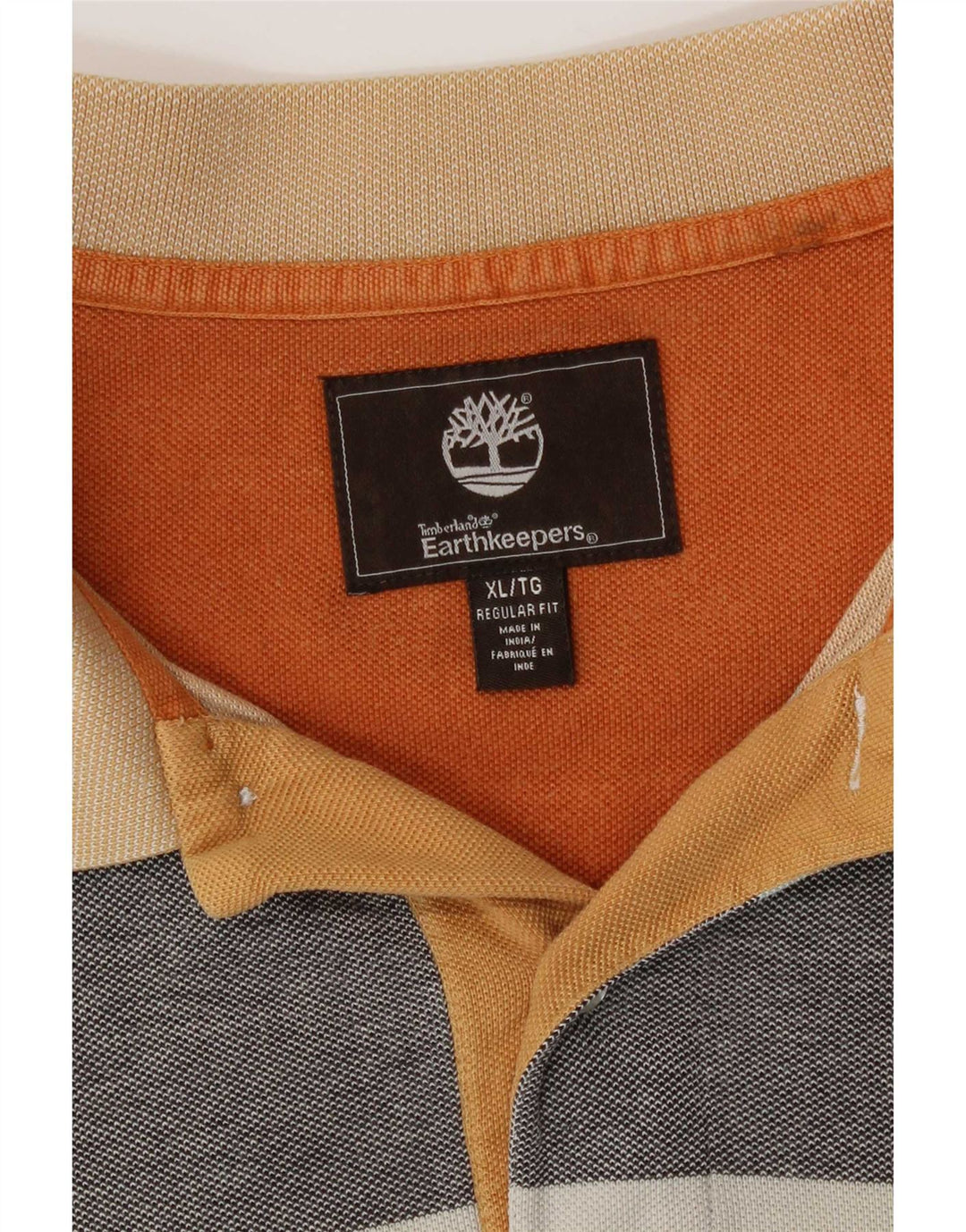 Polo Timberland da uomo vestibilità regolare XL a righe multicolore