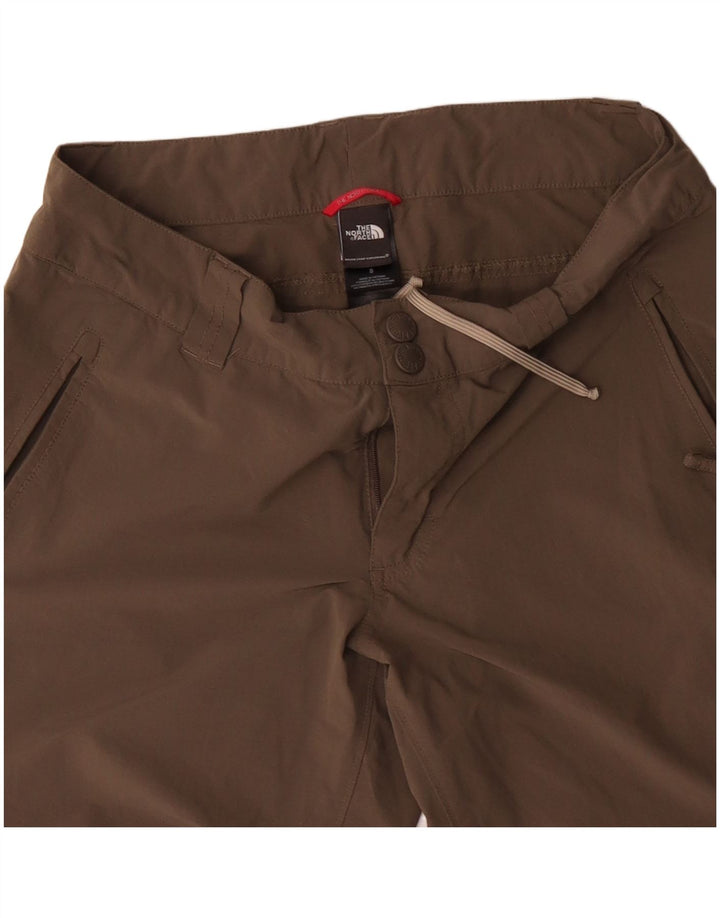 Pantaloncini The North Face da donna US 8 Medium W30 Nylon marrone