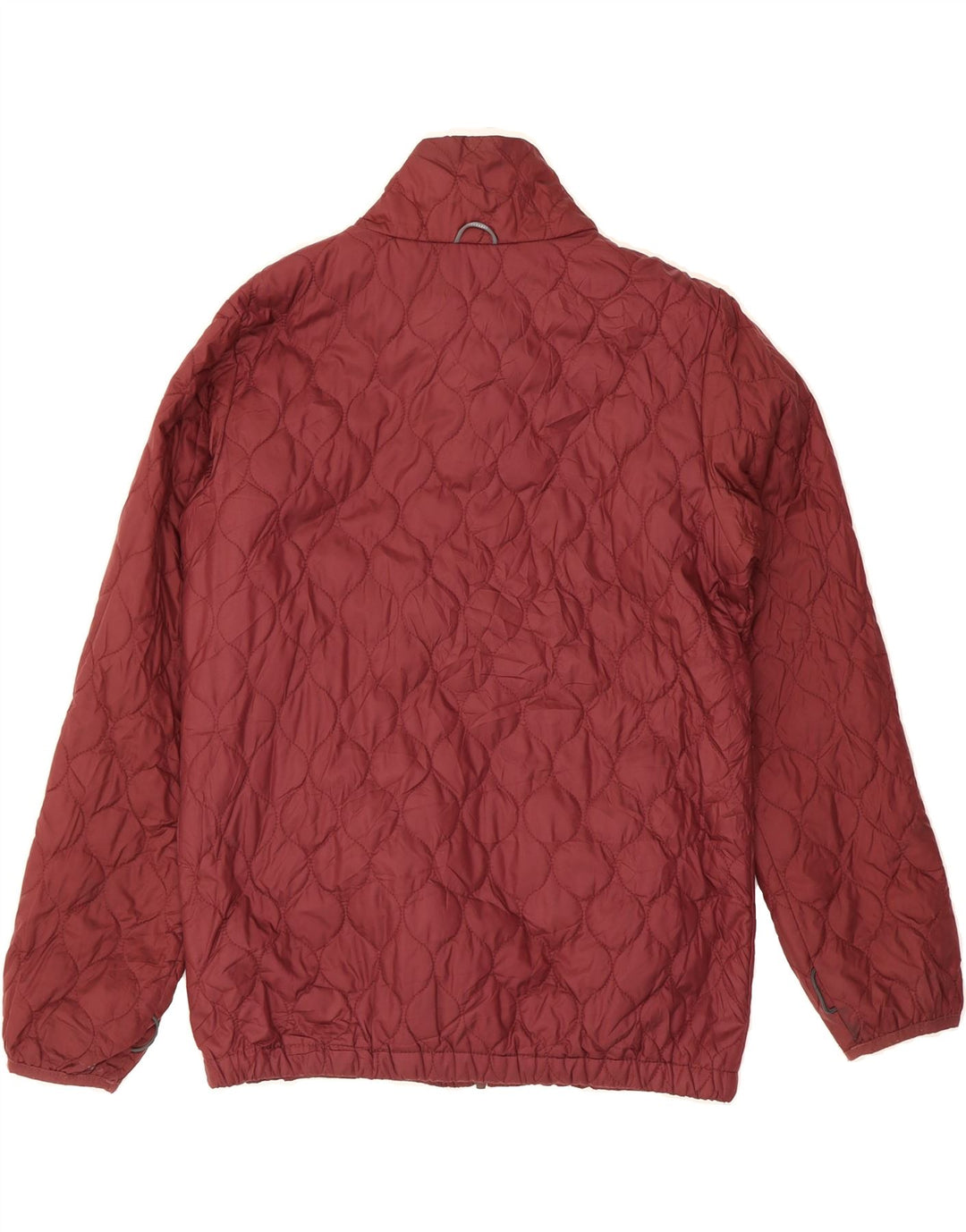 COLUMBIA Womens Interchange Quilted Jacket UK 14/16 Large Burgundy Vintage Columbia and Second-Hand Columbia from Messina Hembry 