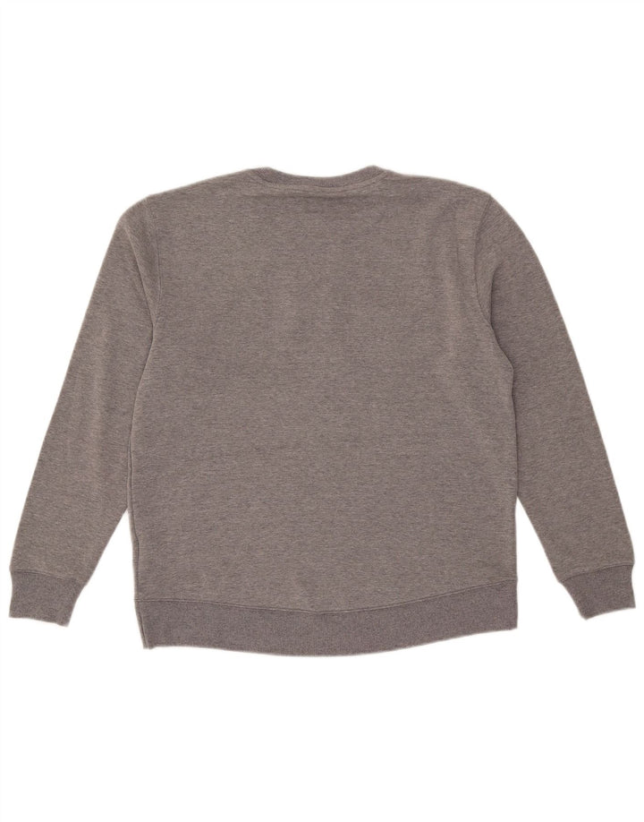 Felpa oversize da donna Fila Jumper UK 10 piccolo cotone grigio