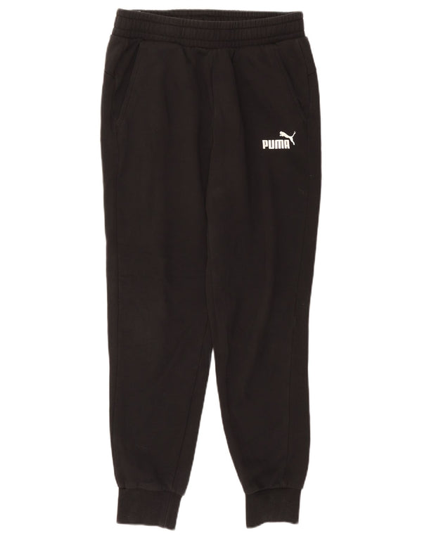 Pantaloni da tuta da donna Puma Joggers UK 14 Medium Black Cotton Sports