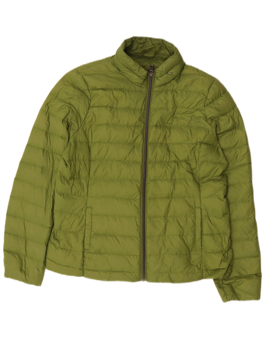 Giacca imbottita da donna Marks & Spencer UK 16 Large Verde Poliammide