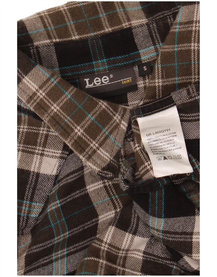 Camicia da uomo in flanella LEE piccola in cotone a quadri multicolore