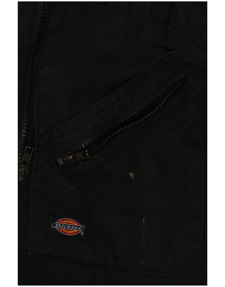 Pantaloni cargo dritti da uomo Dickies W38 L31 poliestere nero