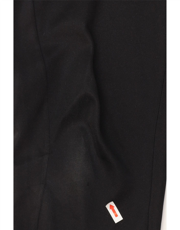 Pantaloni da tuta Adidas Climalite da uomo medio poliestere nero