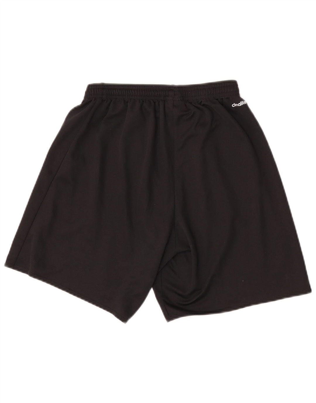 Pantaloncini sportivi Adidas da uomo piccoli in poliestere nero