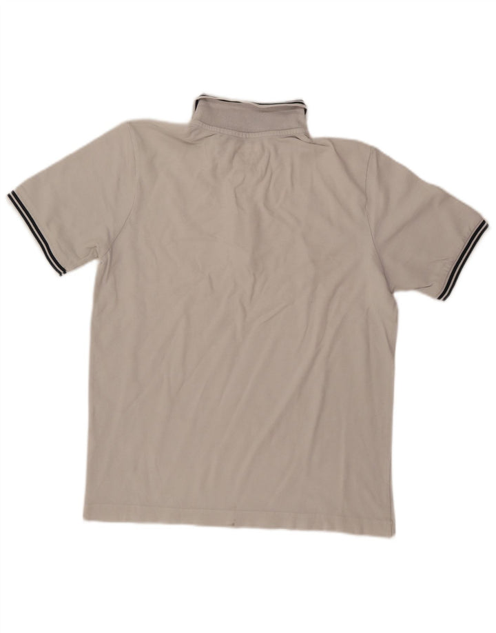 Polo Kappa da uomo di colore bianco medio